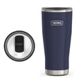 THERMOS ICON SERIES Stainless Steel Cold Tumbler with Slide Lock 24 Ounce Mystical Navy